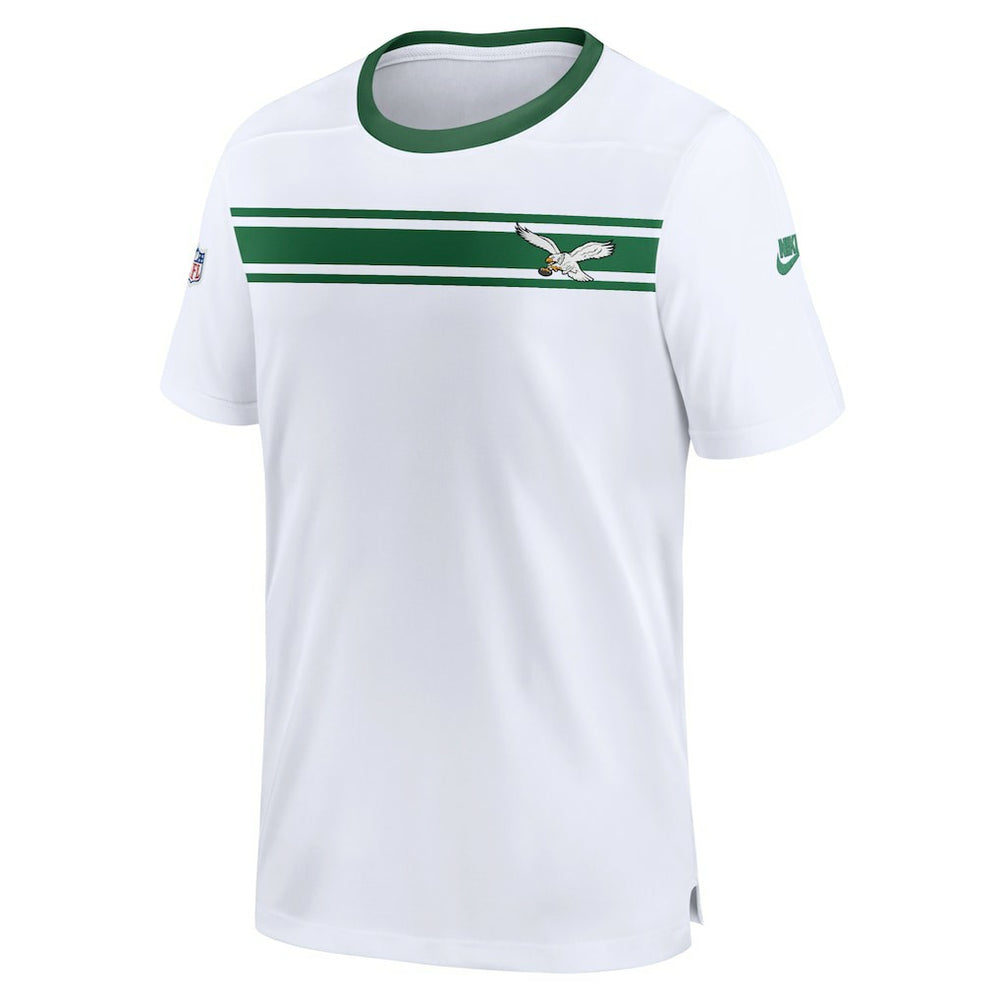 Philadelphia Eagles Men's Sideline Coaches Alternate Performance T-Shirt White - Nike