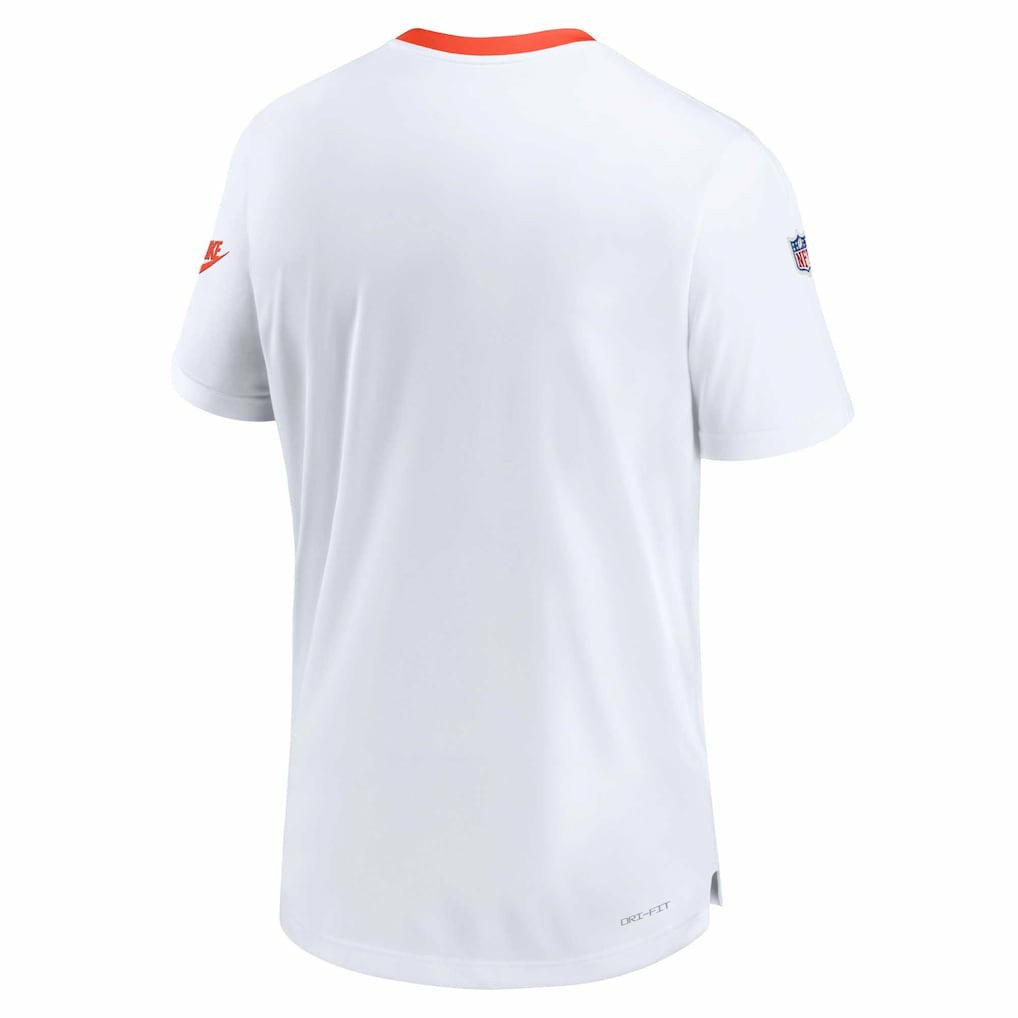 Cleveland Browns Men's Sideline Coaches Alternate Performance T-Shirt White - Nike