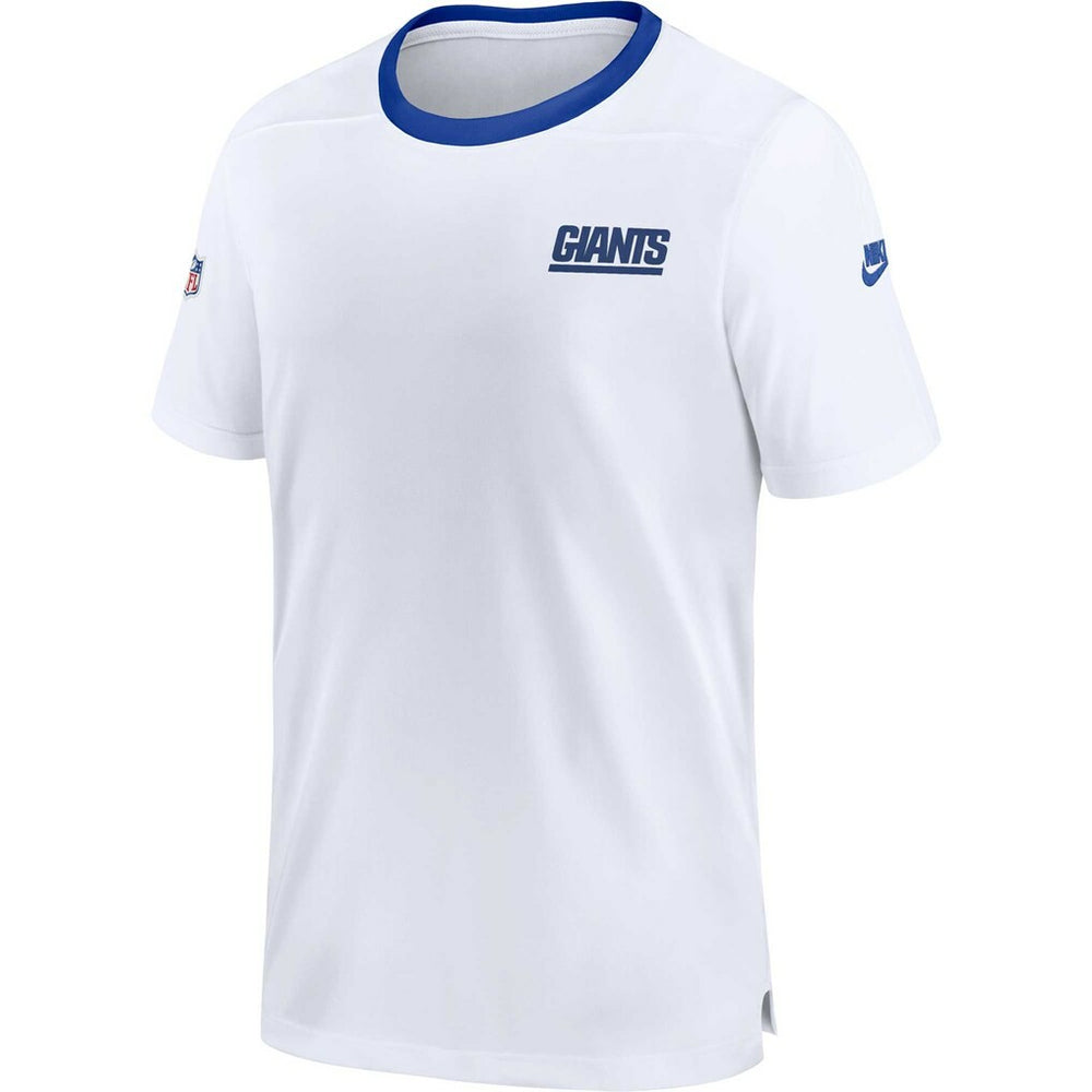 New York Giants Men's Sideline Coaches Alternate Performance T-Shirt White - Nike
