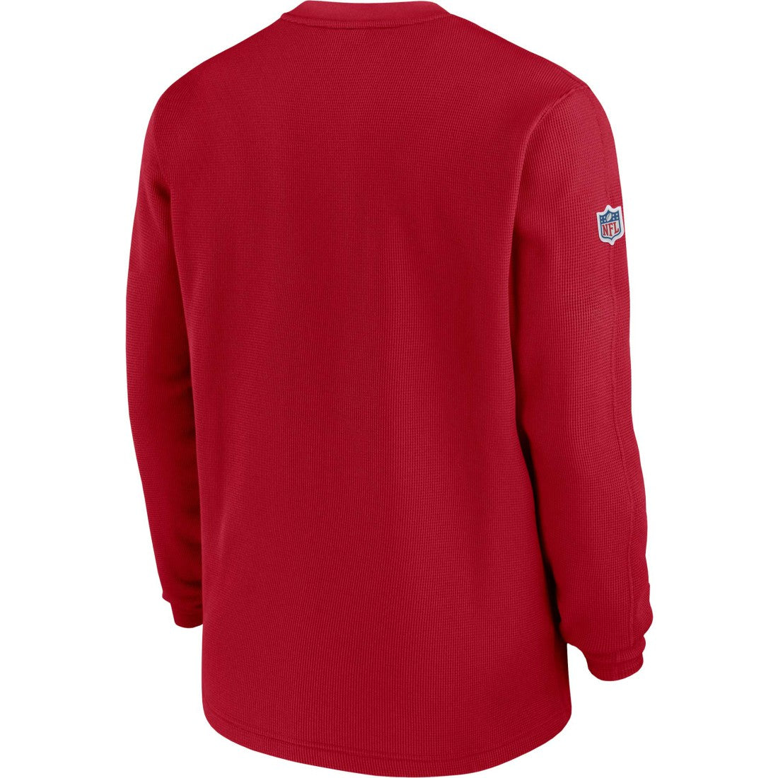 Tampa Bay Buccaneers 2023 Sideline Throwback Heavy Brushed Waffle Long Sleeve Top Red - Nike