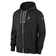 New Orleans Saints Sideline Performance Full-Zip Hoodie Jacket Black - Nike