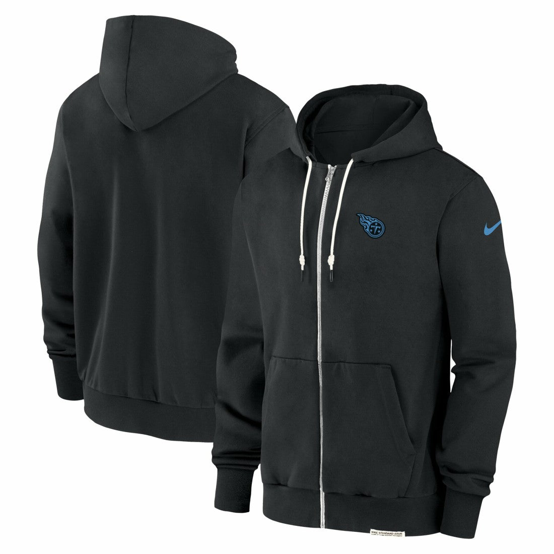 Tennessee Titans Sideline Performance Full-Zip Hoodie Jacket Black - Nike