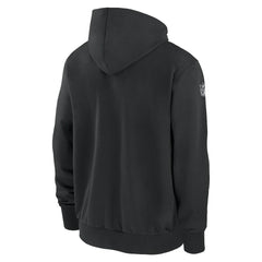 New York Jets Sideline Performance Full-Zip Hoodie Sweatshirt Black - Nike
