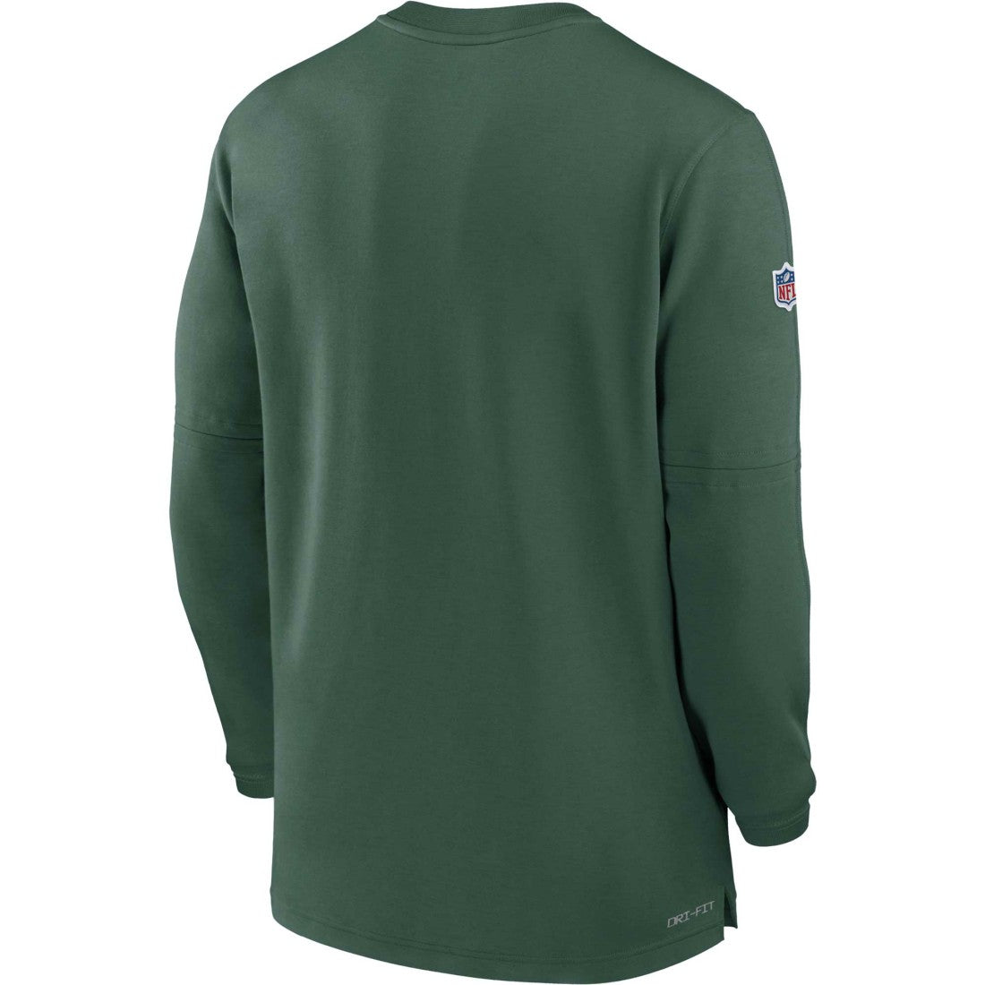 Green Bay Packers 2023 Sideline Performance Long Sleeve Tri-Blend Quarter-Zip Top Green - Nike