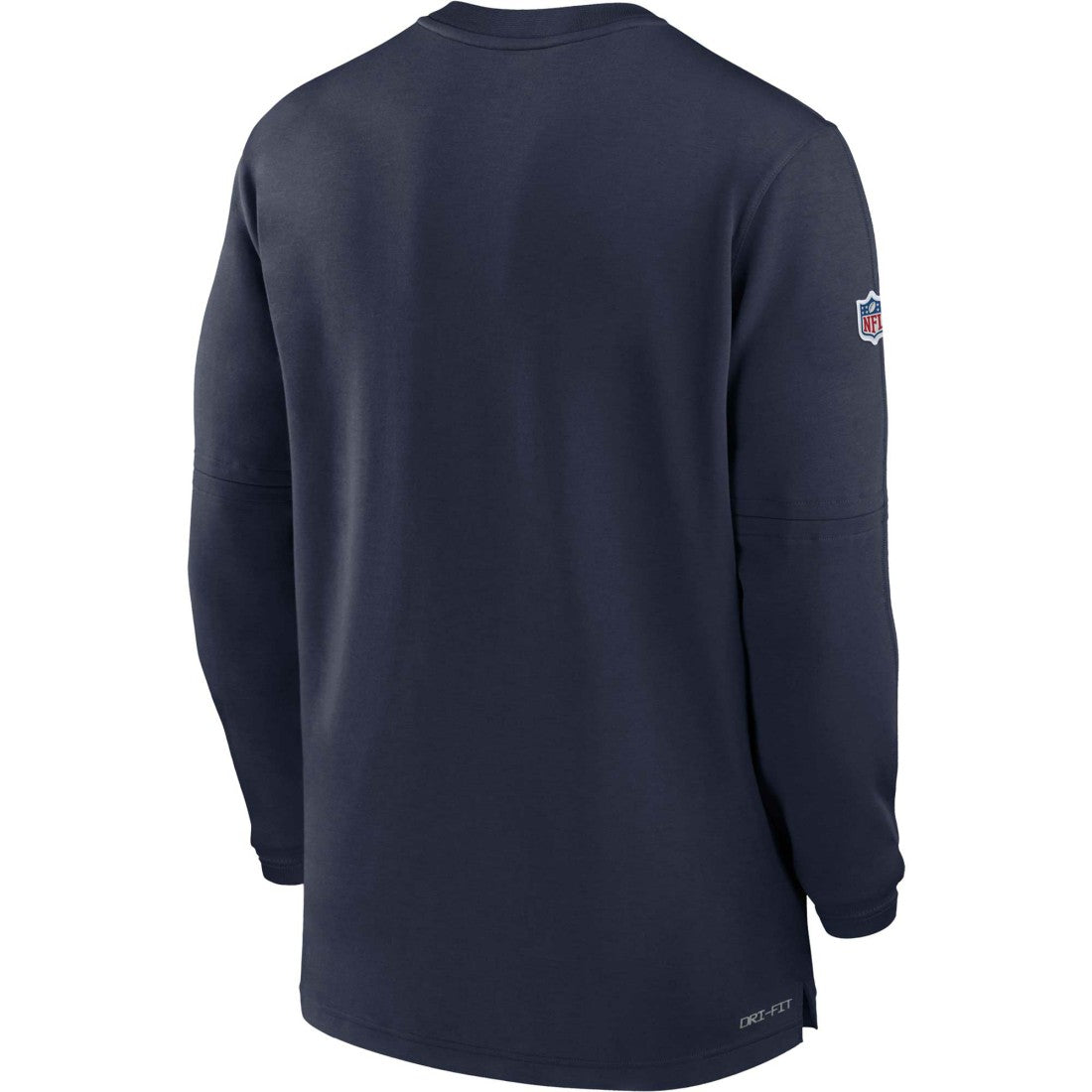 Tennessee Titans 2023 Sideline Performance Long Sleeve Tri-Blend Quarter-Zip Top Navy - Nike