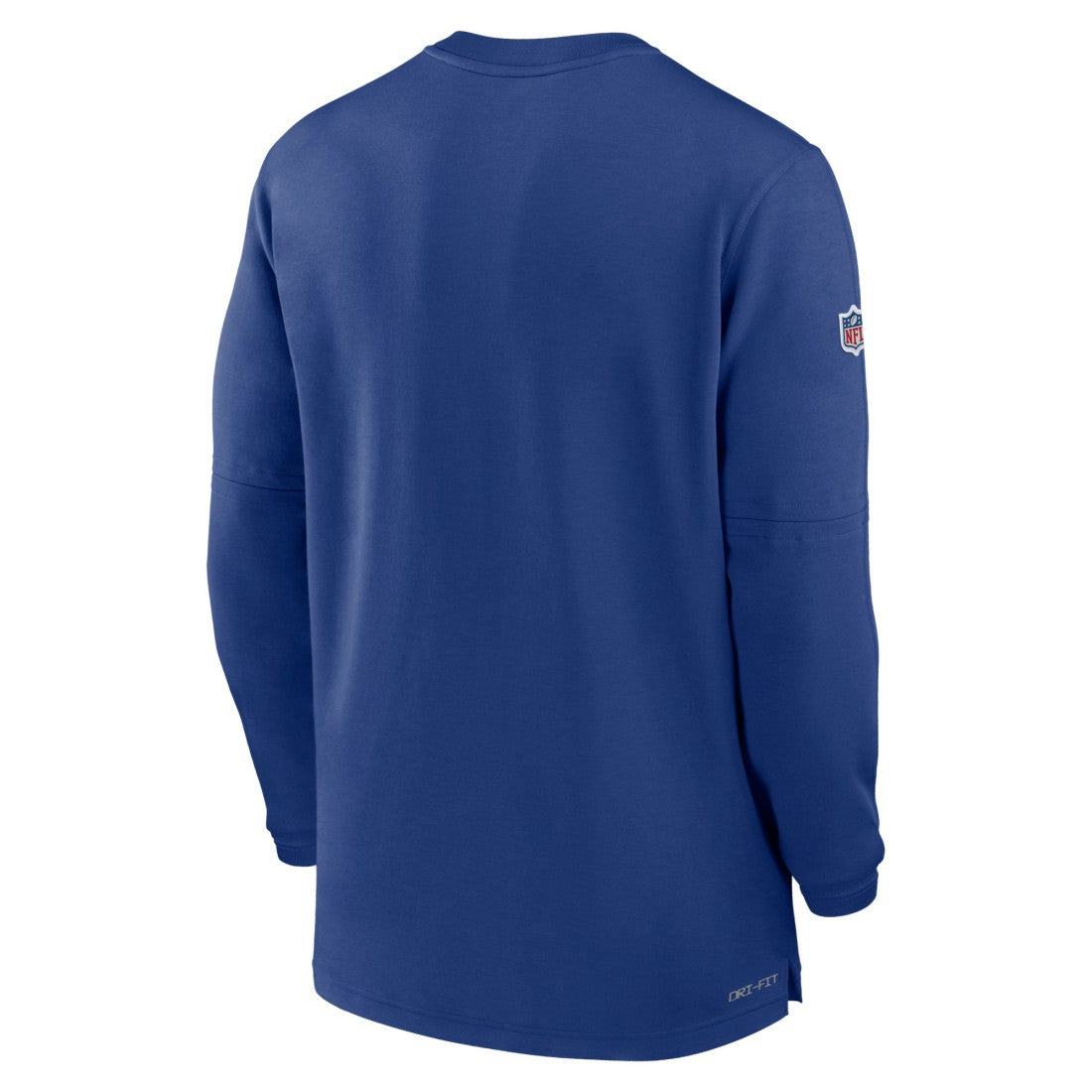 New York Giants 2023 Sideline Performance Long Sleeve Tri-Blend Quarter-Zip Top Royal - Nike