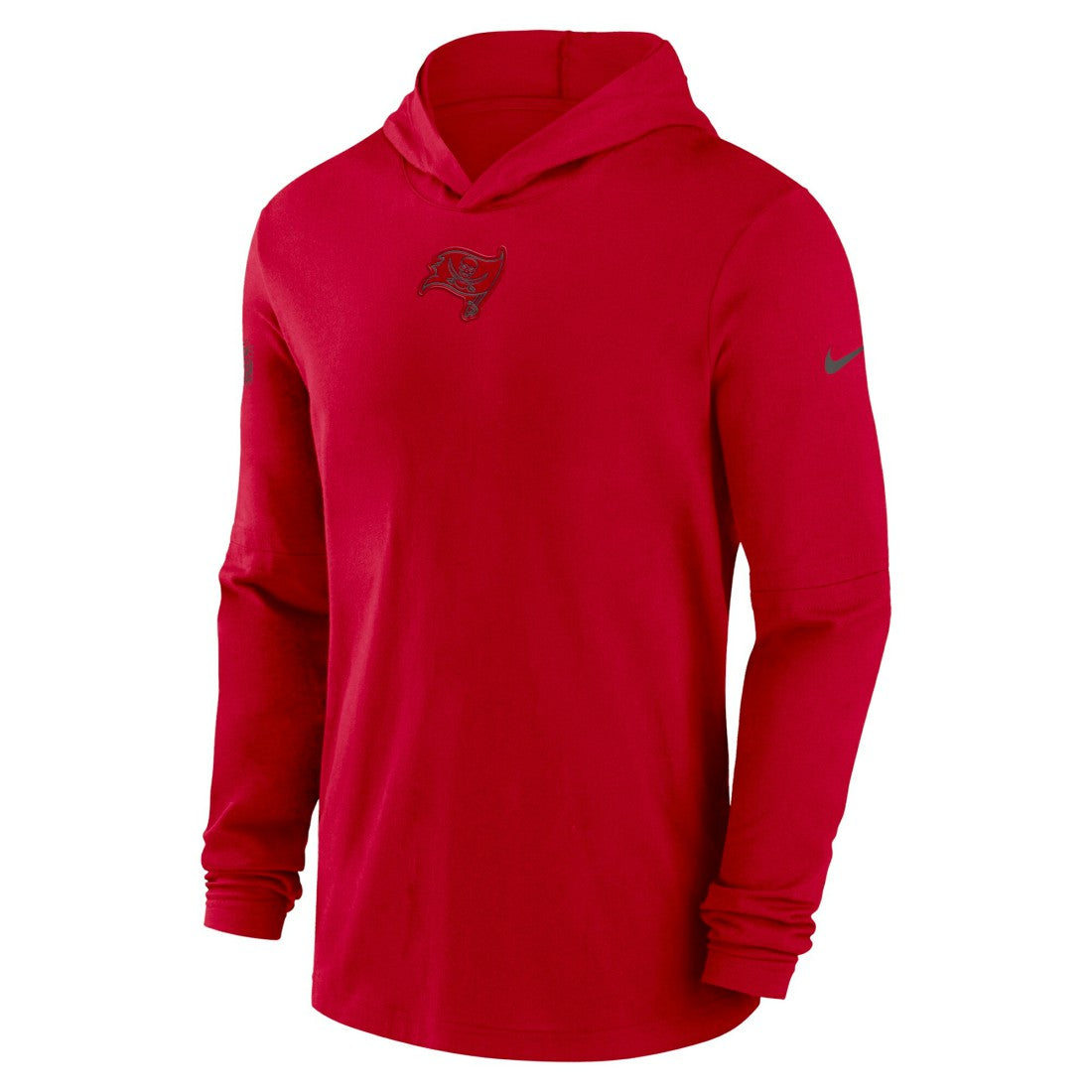 Tampa Bay Buccaneers Sideline Performance Long Sleeve Hoodie T-Shirt Red - Nike