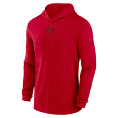 Tampa Bay Buccaneers Sideline Performance Long Sleeve Hoodie T-Shirt Red - Nike