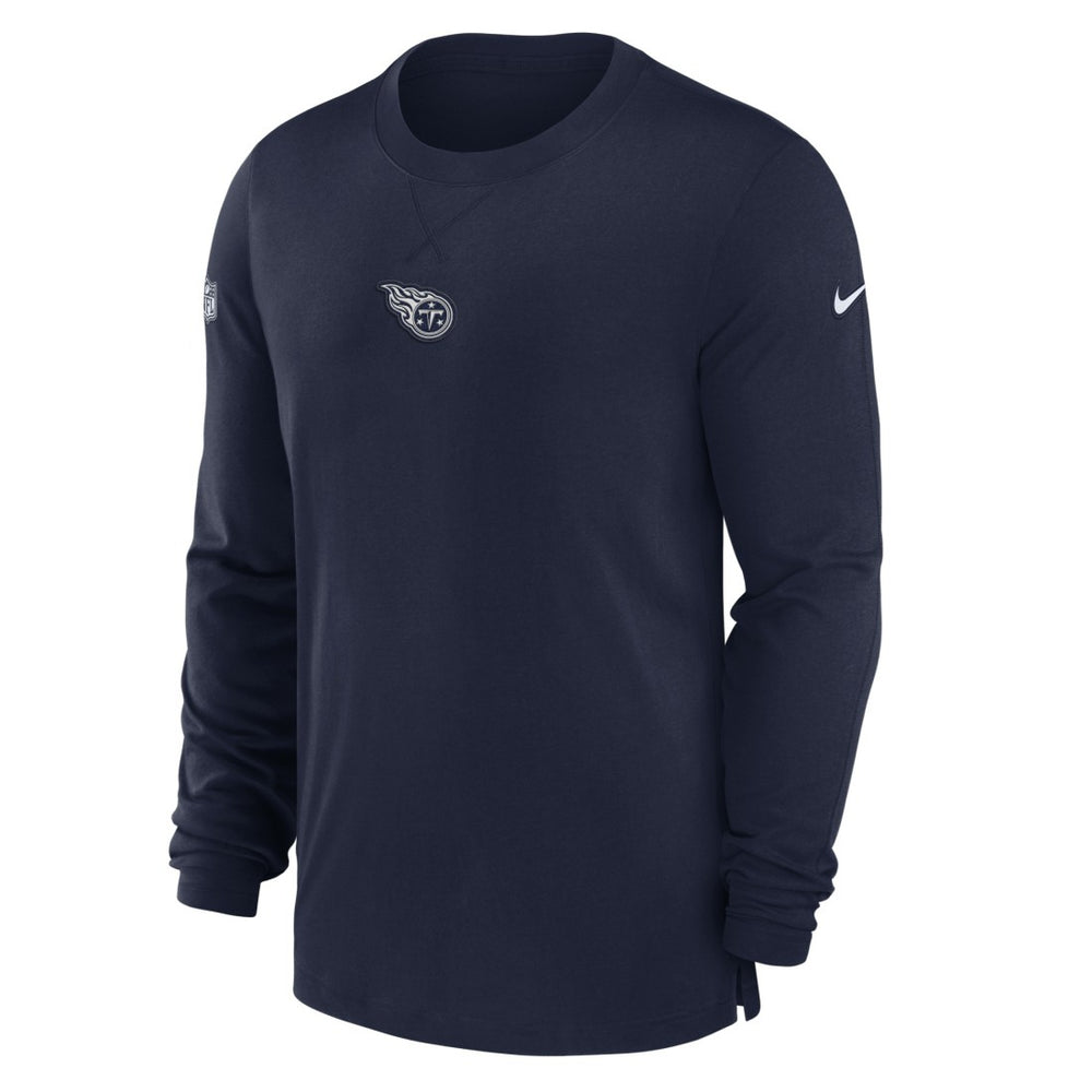 Tennessee Titans 2023 Sideline Performance Long Sleeve T-Shirt Navy - Nike
