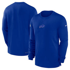 Buffalo Bills 2023 Sideline Performance Long Sleeve T-Shirt Royal - Nike