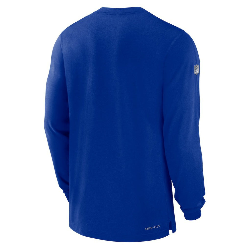 Buffalo Bills 2023 Sideline Performance Long Sleeve T-Shirt Royal - Nike
