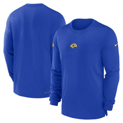 Los Angeles Rams 2023 Sideline Performance Long Sleeve T-Shirt Royal - Nike