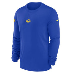 Los Angeles Rams 2023 Sideline Performance Long Sleeve T-Shirt Royal - Nike