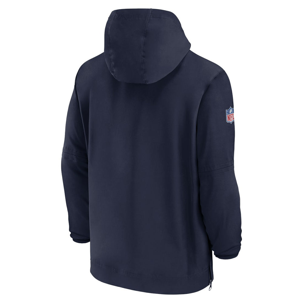 Tennessee Titans Sideline Half-Zip Hoodie Navy - Nike