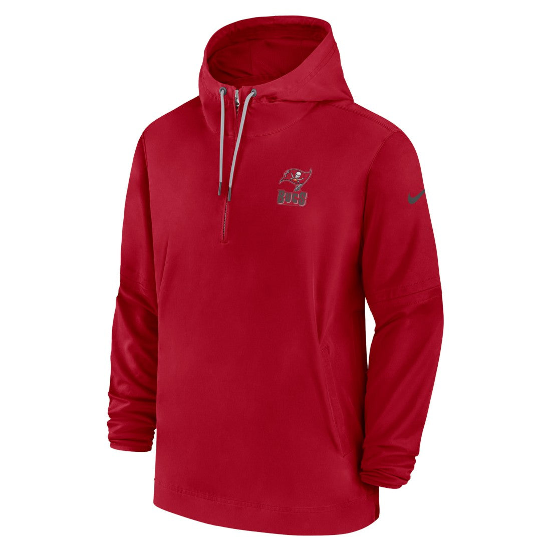 Tampa Bay Buccaneers Sideline Half-Zip Hoodie Red - Nike