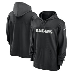 Las Vegas Raiders 2023 Sideline Lightweight Performance Hooded Top Black - Nike