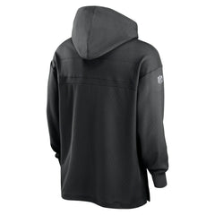 Las Vegas Raiders 2023 Sideline Lightweight Performance Hooded Top Black - Nike
