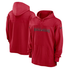 Tampa Bay Buccaneers 2023 Sideline Lightweight Performance Hooded Top Red - Nike