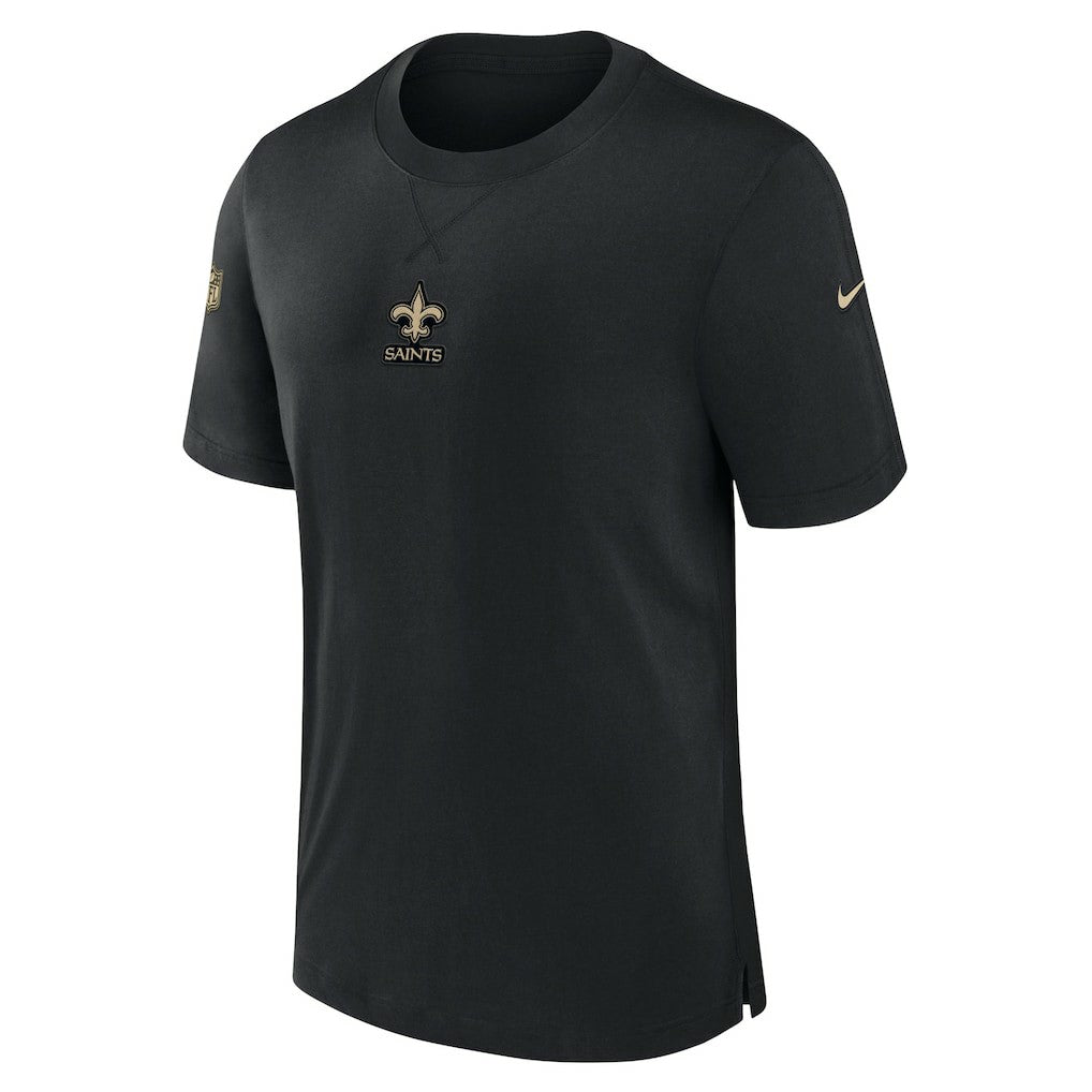 New Orleans Saints 2023 Sideline Performance T-Shirt Black - Nike