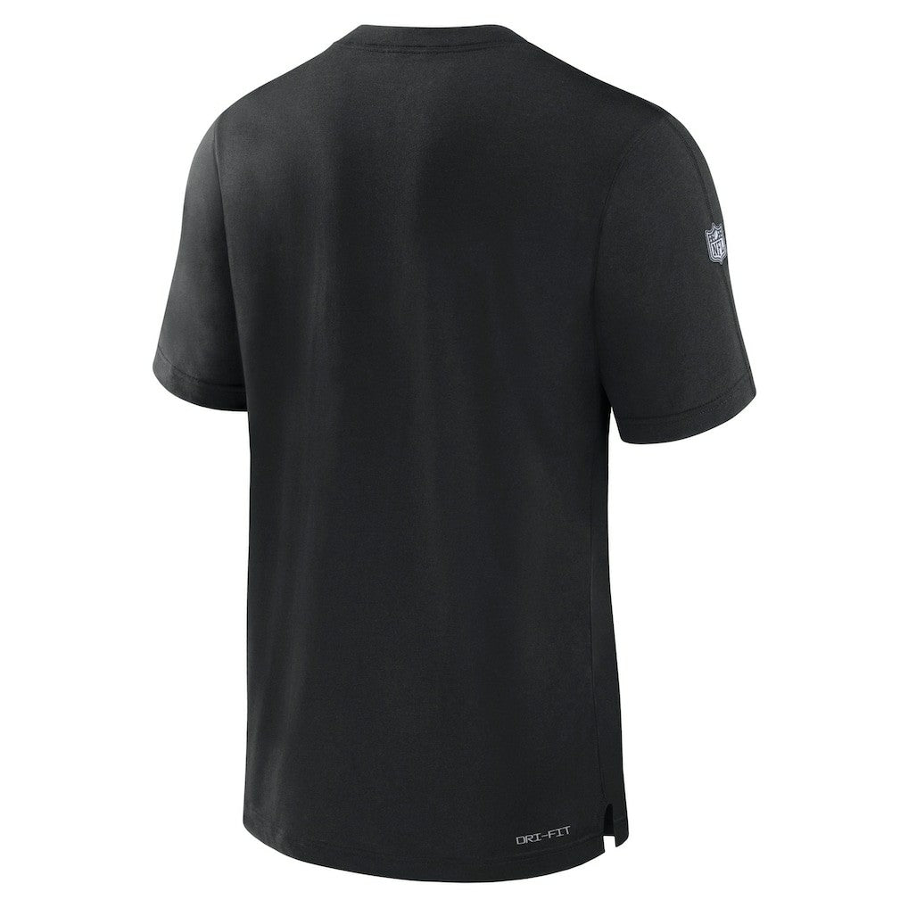 New York Jets 2023 Sideline Performance T-Shirt Black - Nike