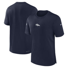 Denver Broncos 2023 Sideline Performance T-Shirt Navy - Nike