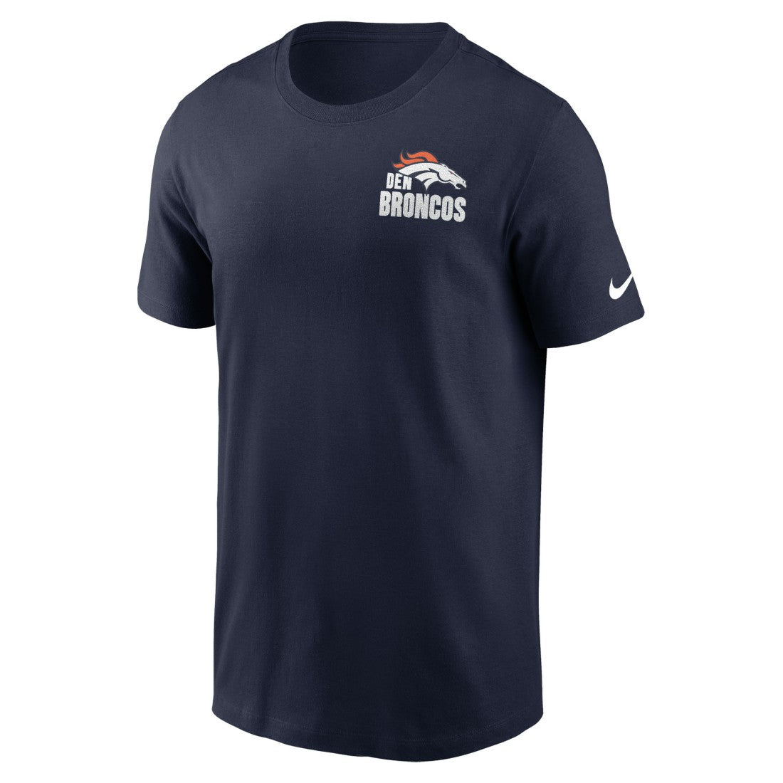 Denver Broncos Blitz Essential T-Shirt Navy - Nike