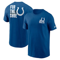 Indianapolis Colts Blitz Essential T-Shirt Blue - Nike