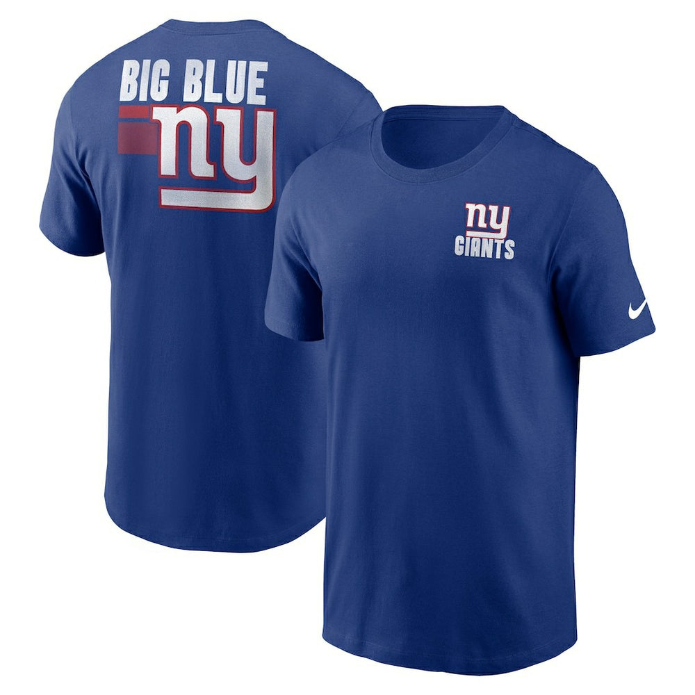 New York Giants Blitz Essential T-Shirt Royal - Nike