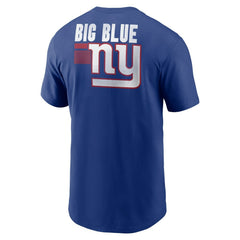 New York Giants Blitz Essential T-Shirt Royal - Nike