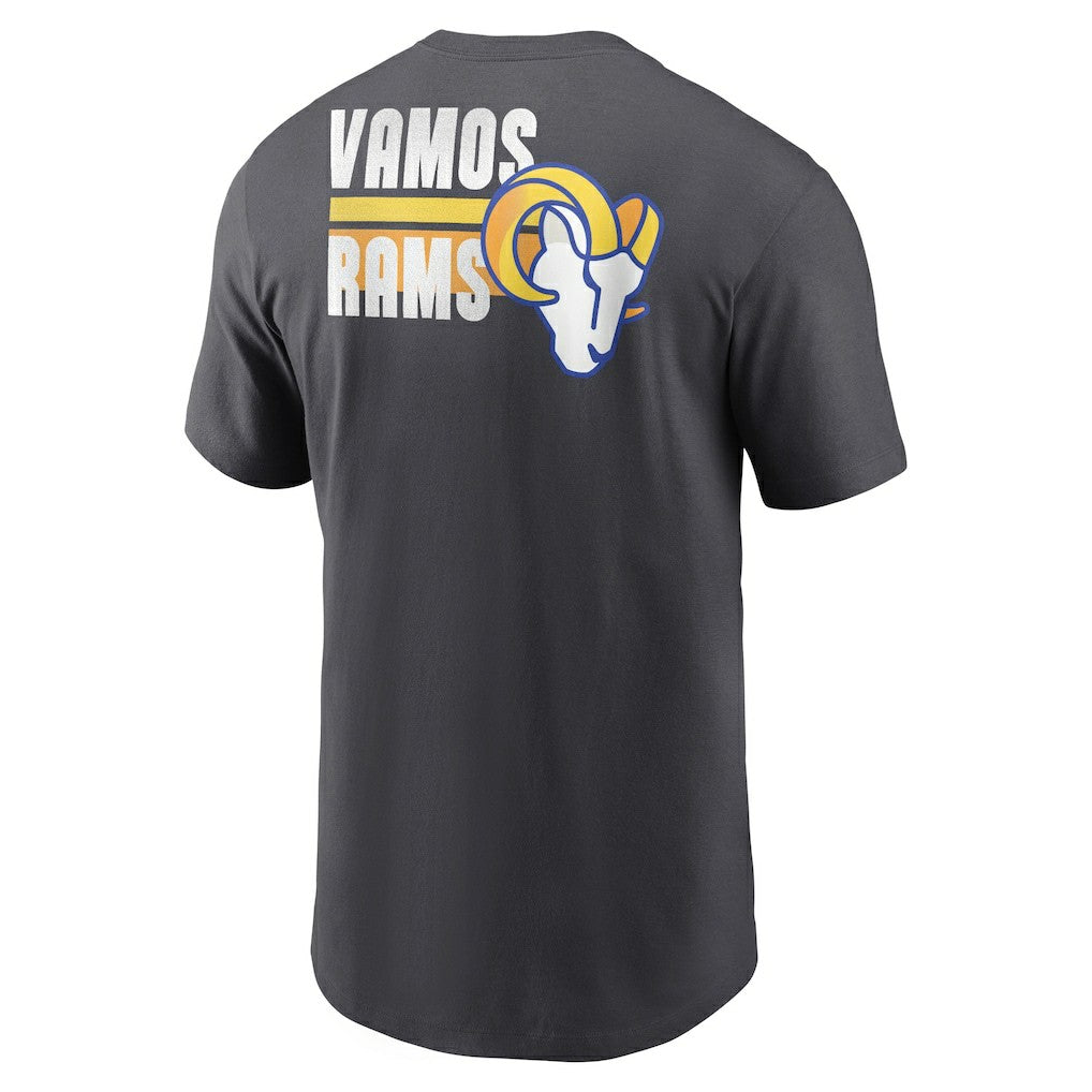 Los Angeles Rams Blitz Essential T-Shirt Anthracite - Nike