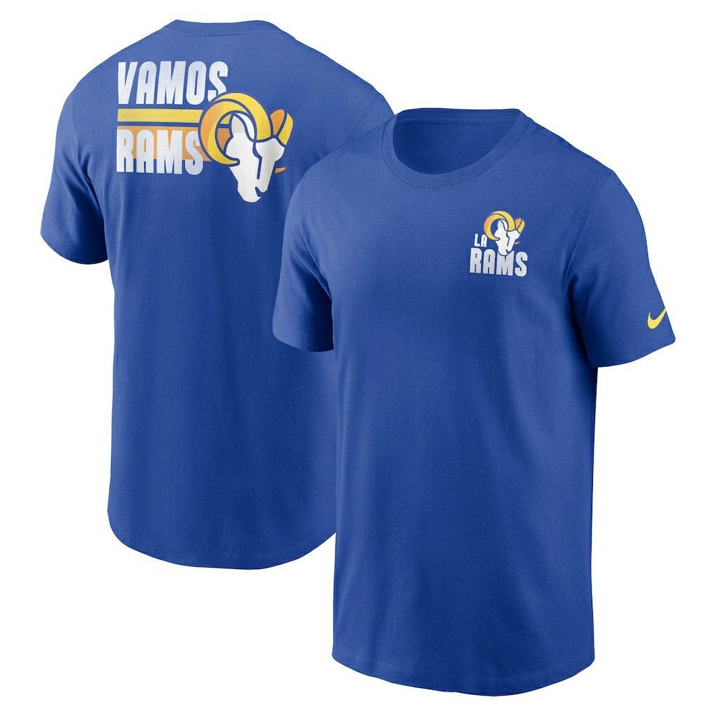 Los Angeles Rams Blitz Essential T-Shirt Royal - Nike