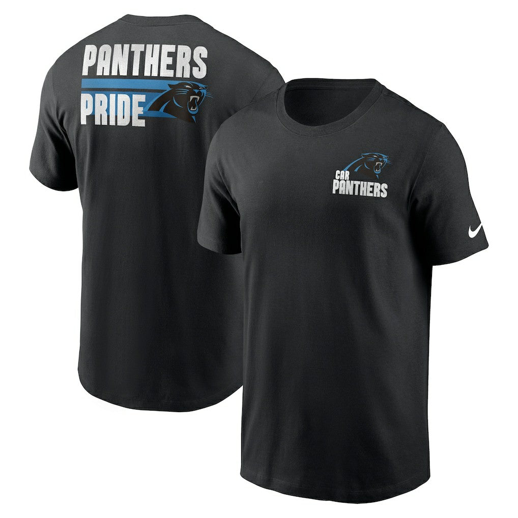 Carolina Panthers Blitz Essential T-Shirt Black - Nike