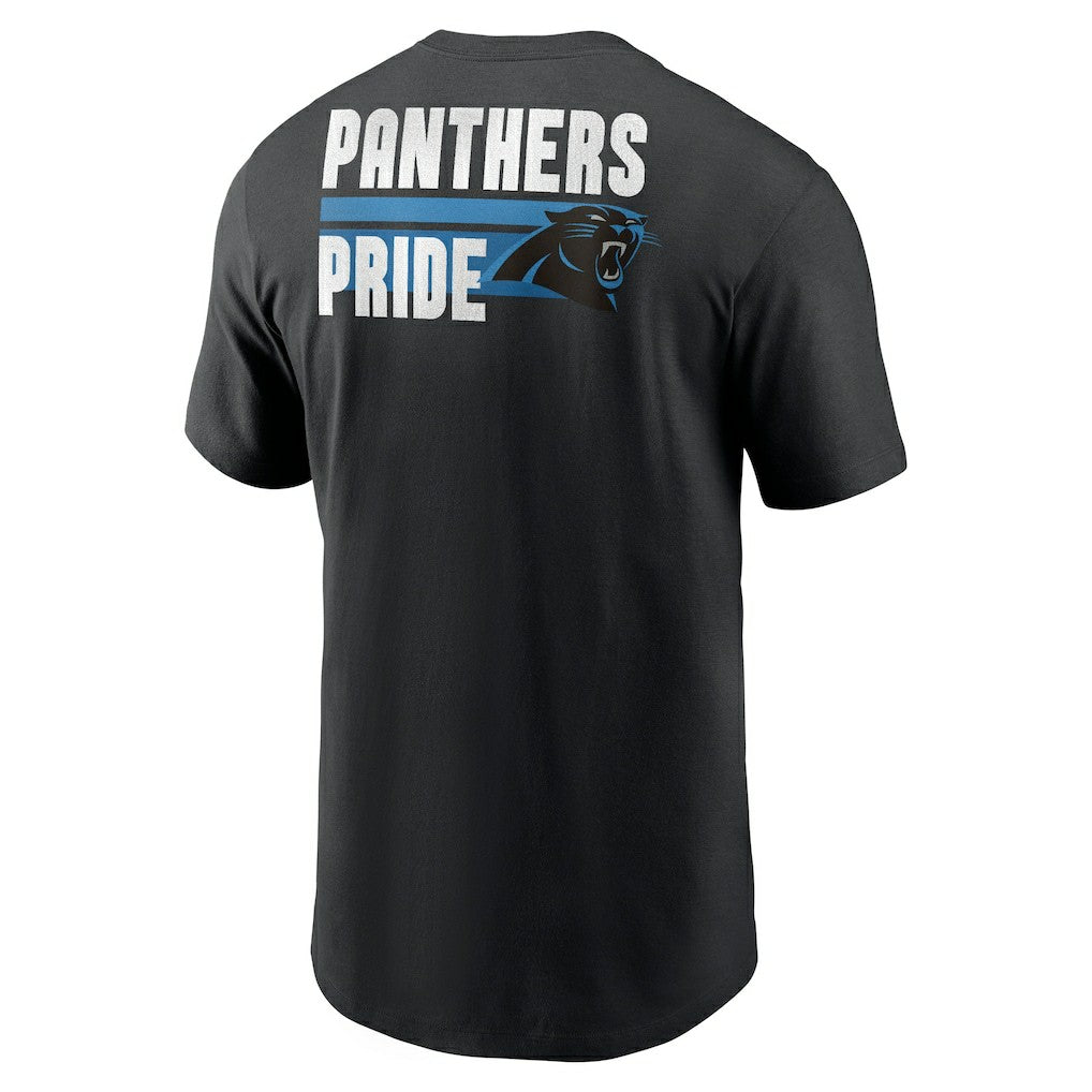 Carolina Panthers Blitz Essential T-Shirt Black - Nike