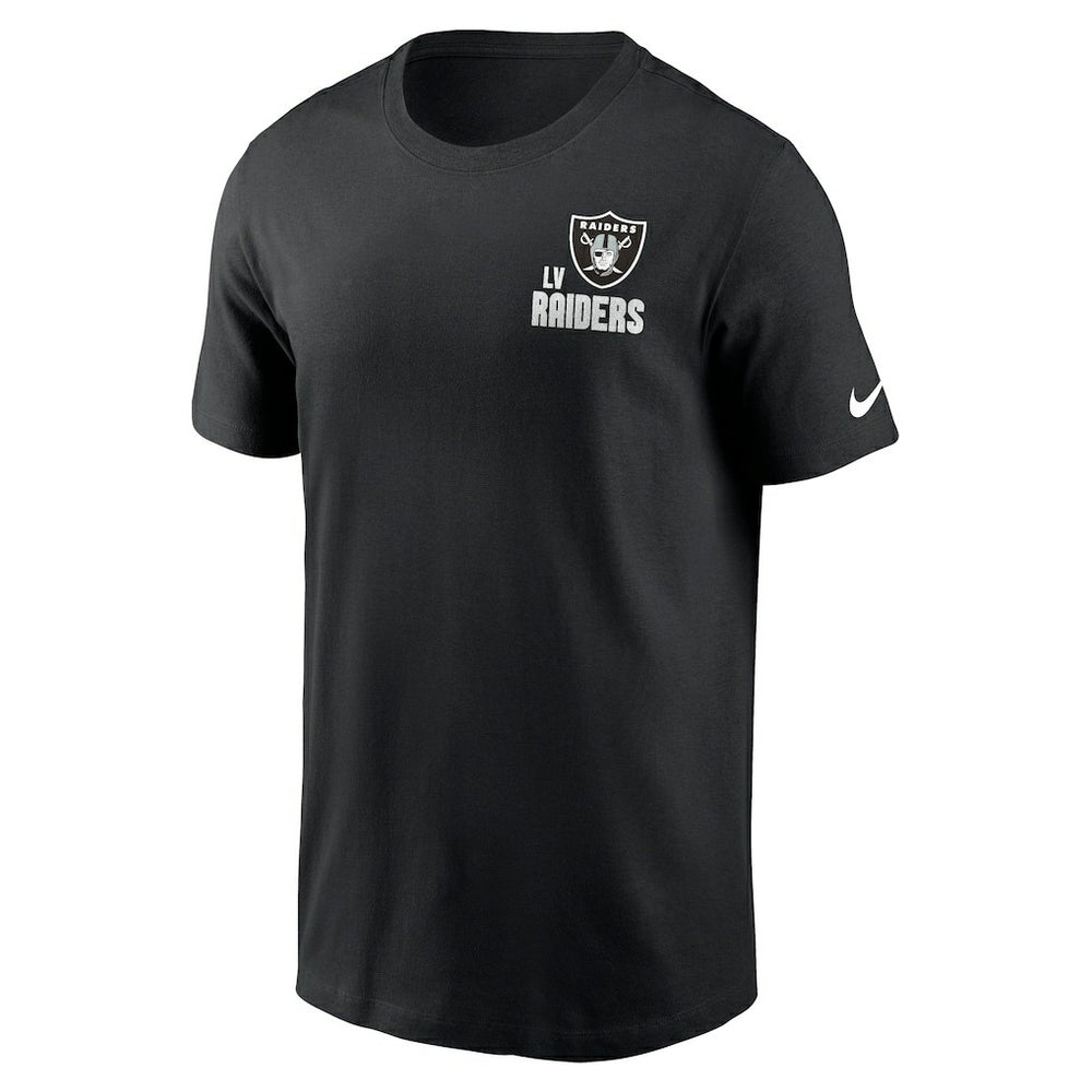Las Vegas Raiders Blitz Essential T-Shirt Black - Nike