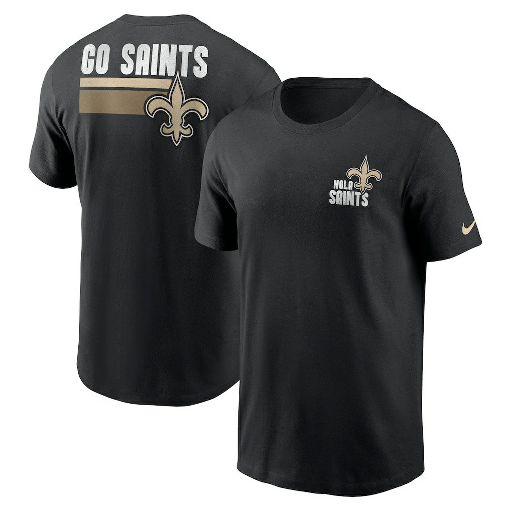 New Orleans Saints Blitz Essential T-Shirt Black - Nike