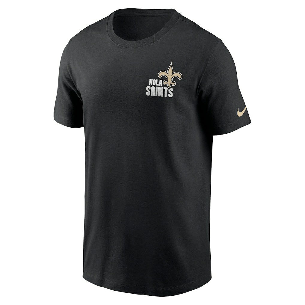 New Orleans Saints Blitz Essential T-Shirt Black - Nike