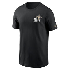 New Orleans Saints Blitz Essential T-Shirt Black - Nike