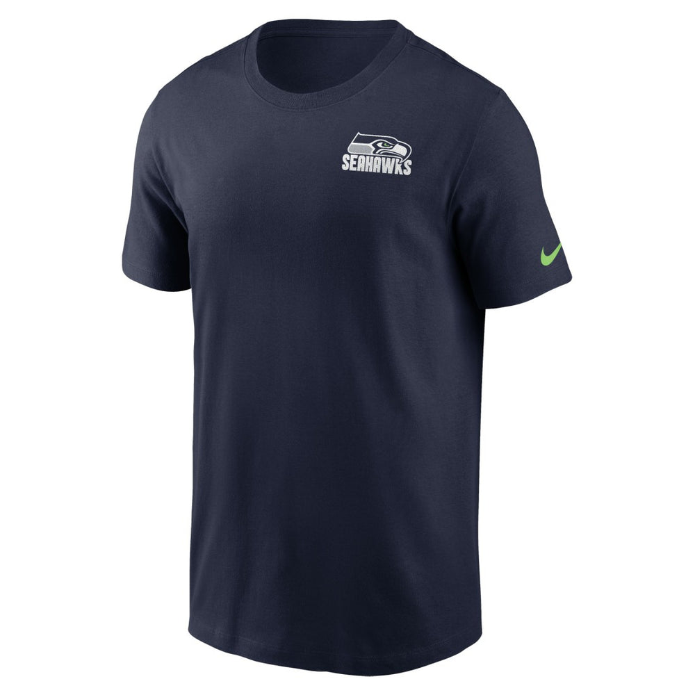 Seattle Seahawks Blitz Essential T-Shirt College Navy - Nike