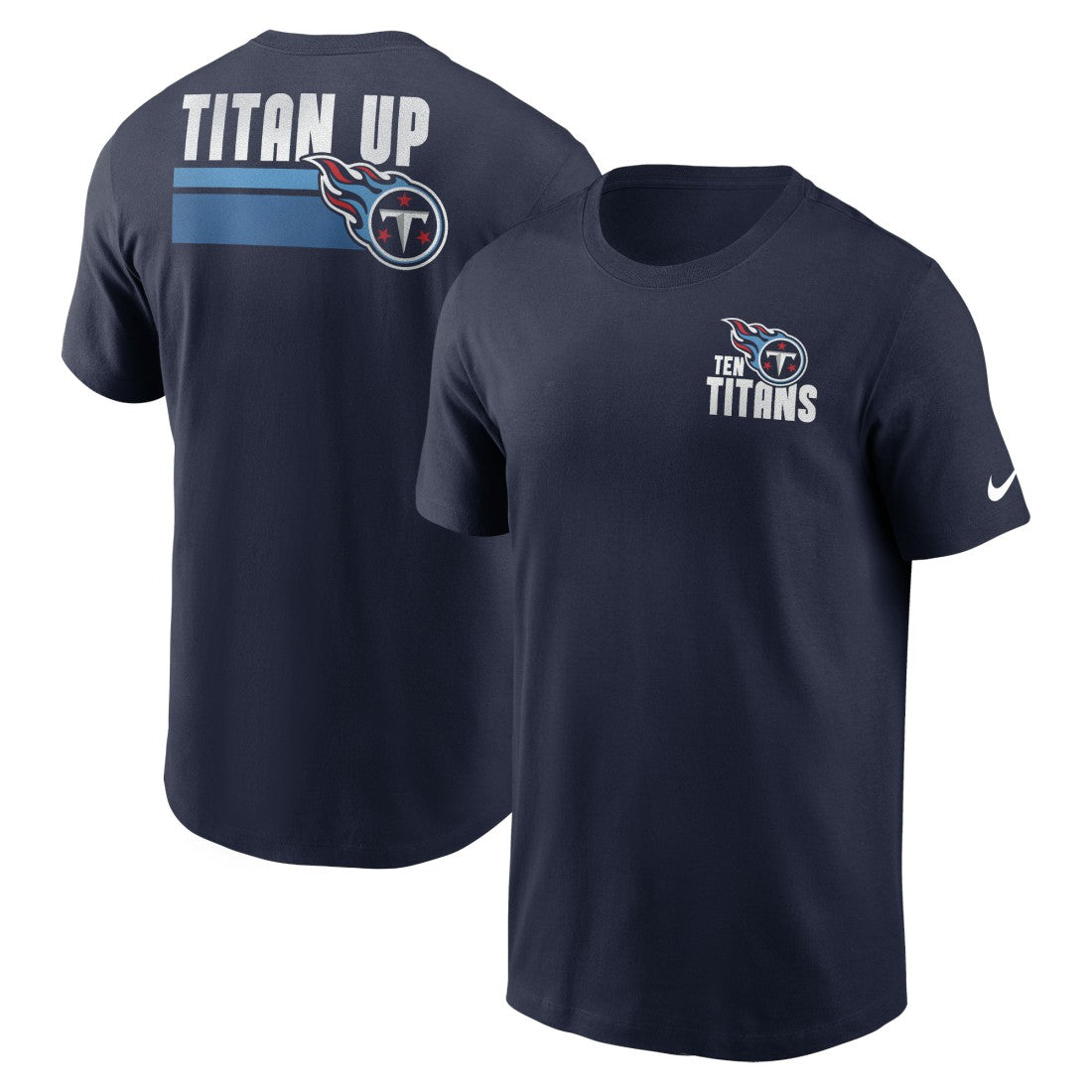 Tennessee Titans Blitz Essential T-Shirt Navy - Nike