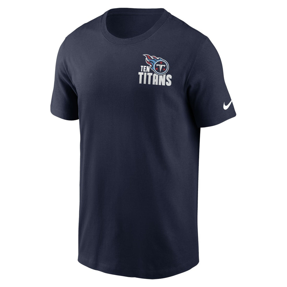 Tennessee Titans Blitz Essential T-Shirt Navy - Nike