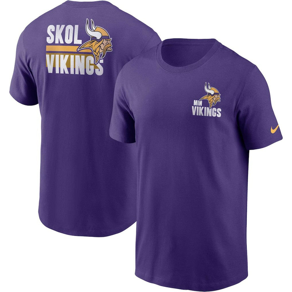 Minnesota Vikings Blitz Essential T-Shirt Purple - Nike
