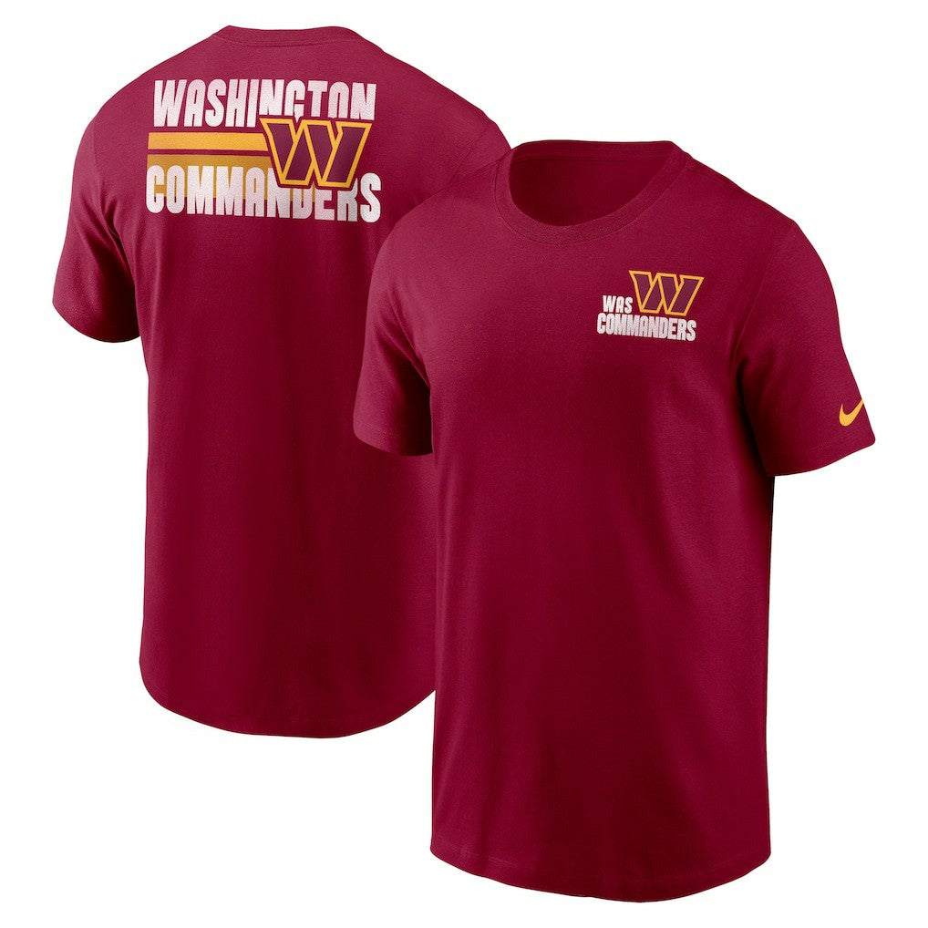 Washington Commanders Blitz Essential T-Shirt Burgundy - Nike