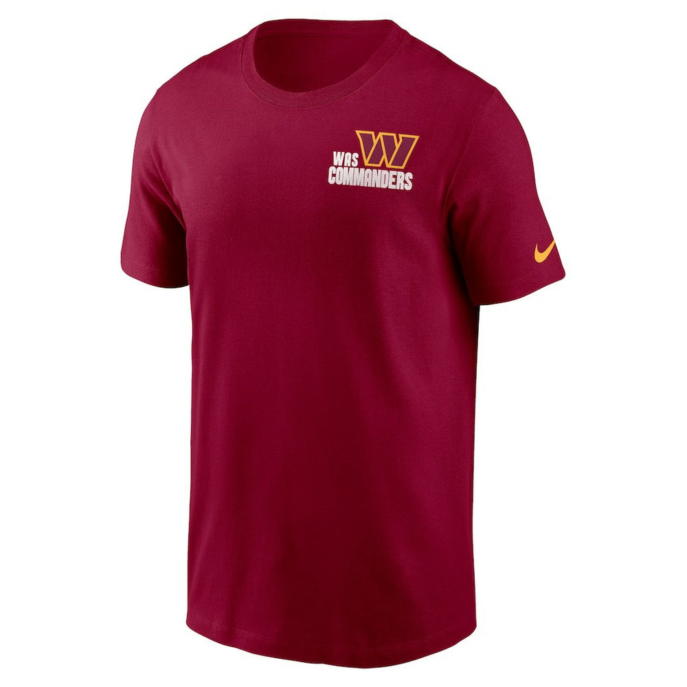 Washington Commanders Blitz Essential T-Shirt Burgundy - Nike