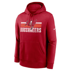 Tampa Bay Buccaneers Club Fleece Pullover Hoodie Red - Nike