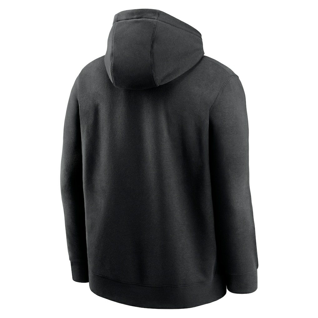 New York Jets Club Fleece Pullover Hoodie Black - Nike