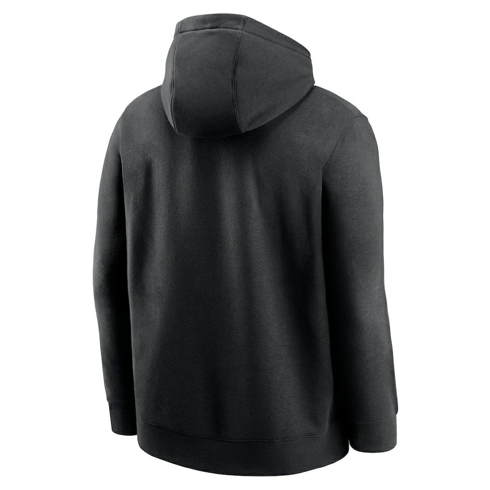 New York Jets Club Fleece Pullover Hoodie Black - Nike