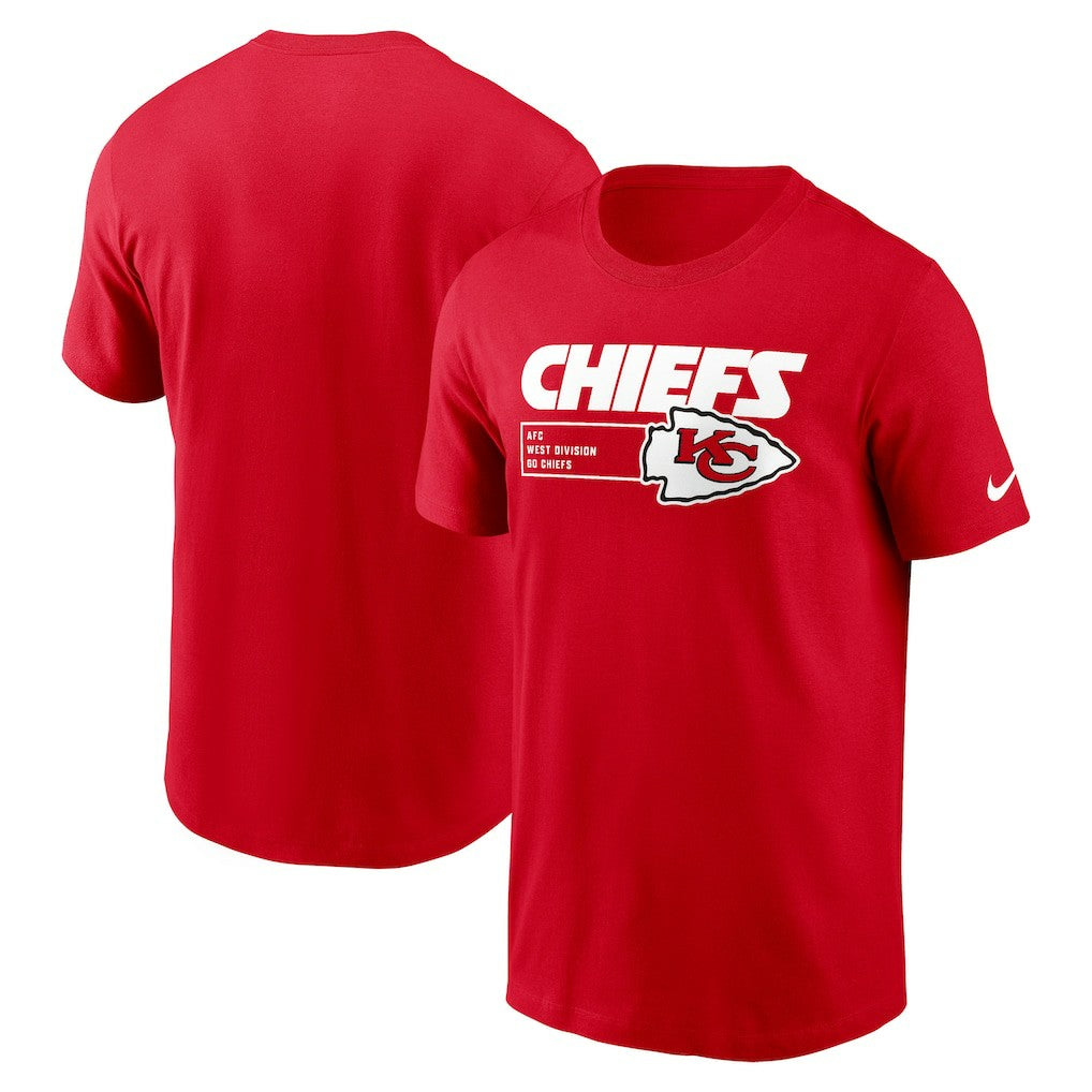 Kansas City Chiefs Division Essential T-Shirt Red - Nike