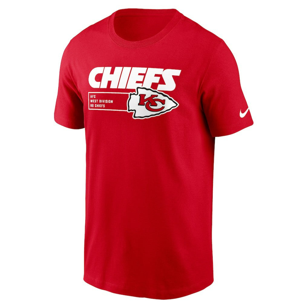 Kansas City Chiefs Division Essential T-Shirt Red - Nike