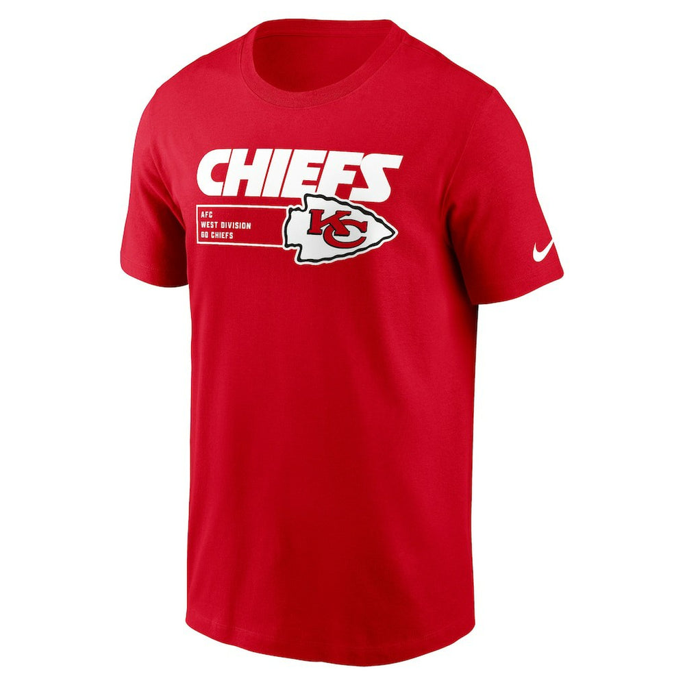 Kansas City Chiefs Division Essential T-Shirt Red - Nike
