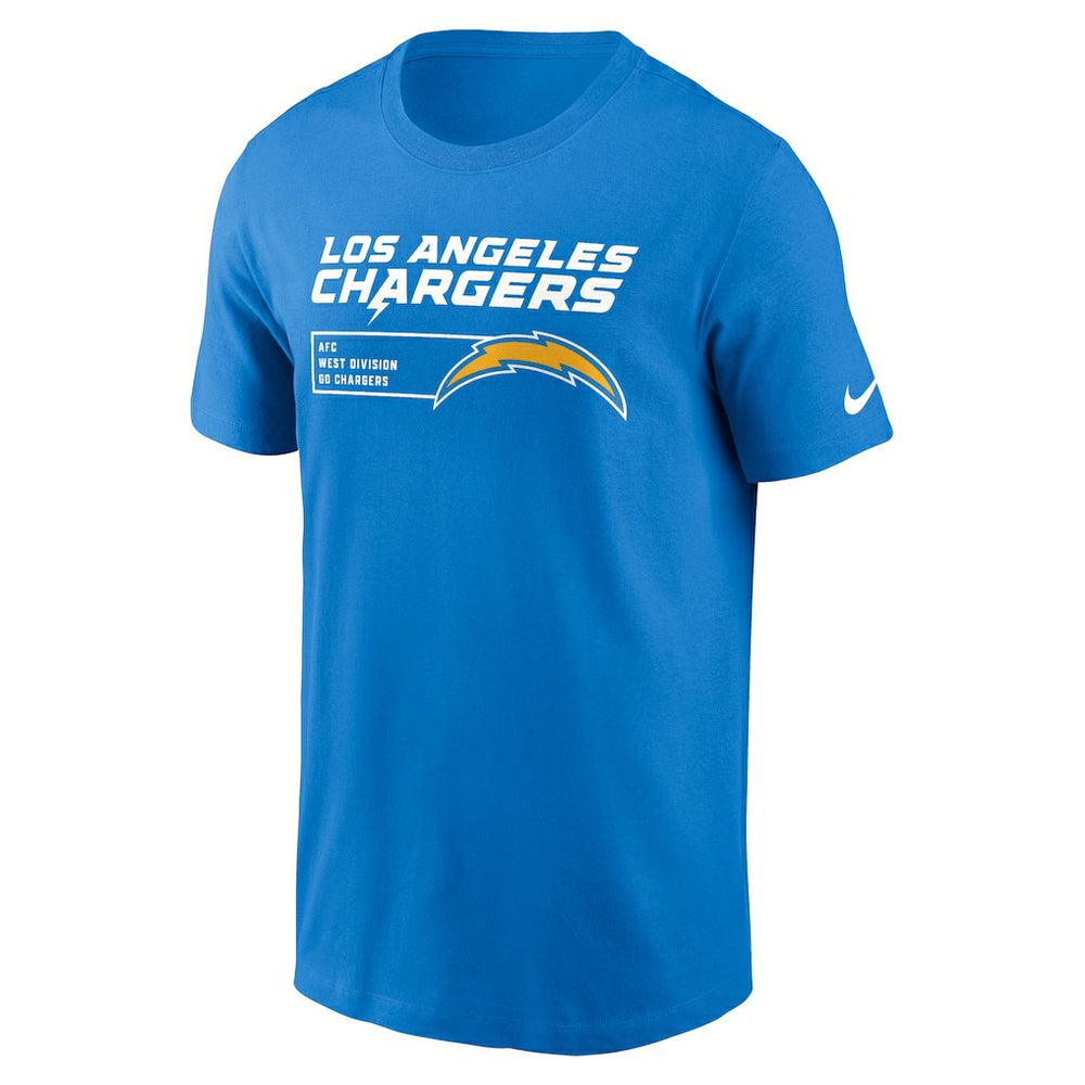 Los Angeles Chargers Division Essential T-Shirt Powder Blue - Nike